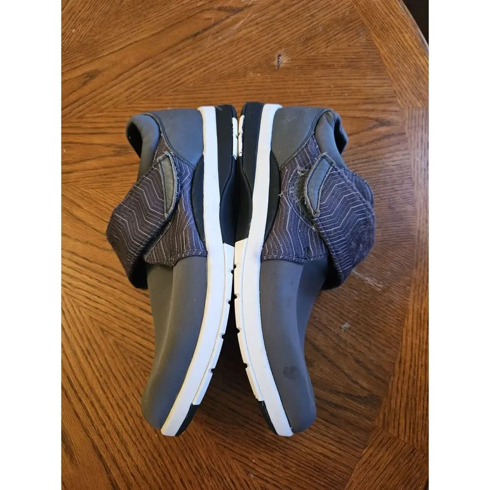 Drew Size 9.5 Moonwalk Slip‎ On Comfort Shoes Orthopedic Gray 14100